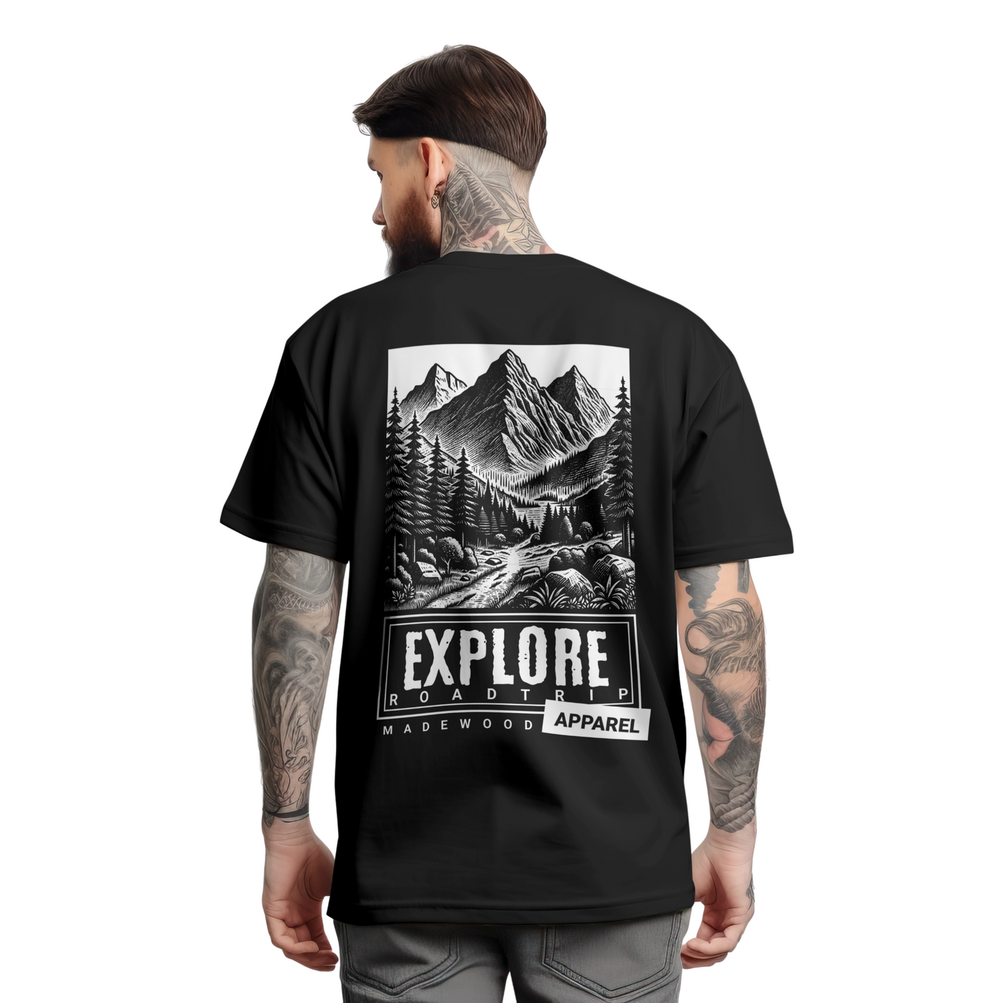 T-shirt Explore Roadtripmadewood
