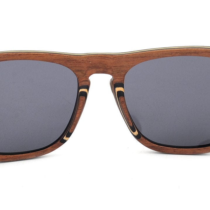 Roadtripmadewood Lunettes de soleil Lunette de soleil Woodman en bois